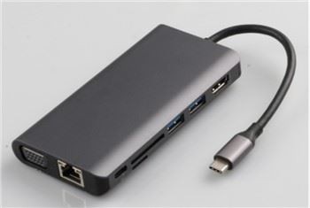 8 az 1-ben C típusú hub