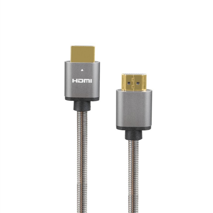 Rozsdamentes acél HDMI-HDMI 8K kábel